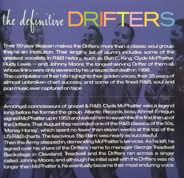 The Definitive Drifters *CD* | Mint (M) Mint (M)