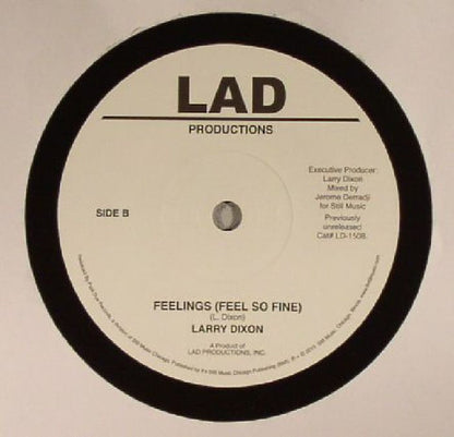 Larry Dixon - Being With You / Feelings (Feel So Fine)(VINYL 7" Past Due LD-1508) | - FUNK *NEW*