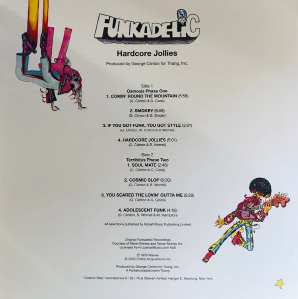 Funkadelic - Hardcore Jollies (VINYL) | Mint (M) Mint (M) - FUNK *NEW*