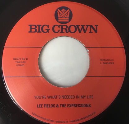 Wake Up / You're What's Needed In My Life (7" VINYL) | Mint (M) Generic - FUNK *NEW*
