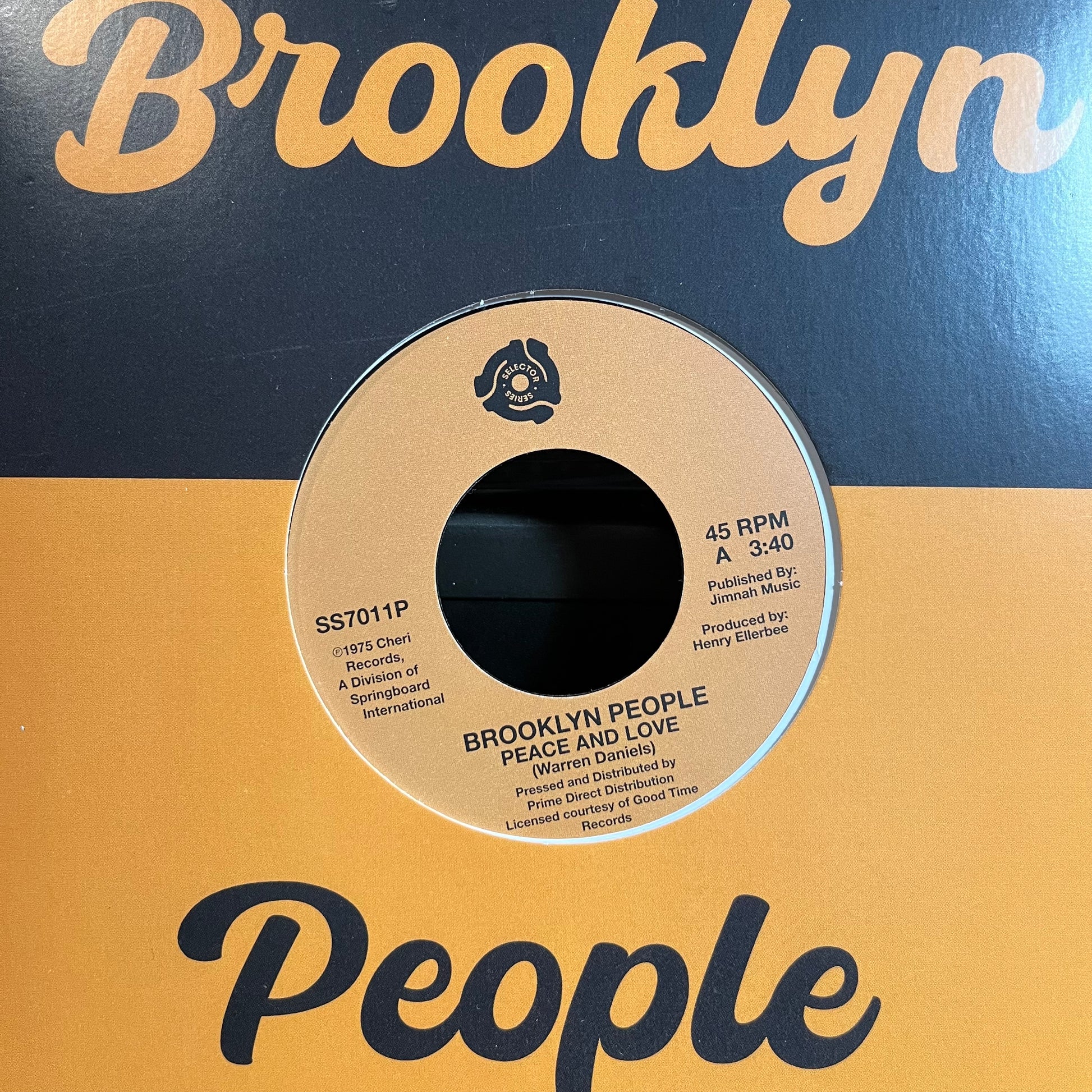 Peace And Love / Wreck (RSD 2025 7" VINYL) | Mint (M) Mint (M) - FUNK *NEW*