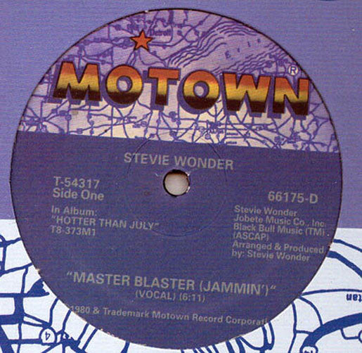 Stevie Wonder - Master Blaster (Jammin') | Mint (M) Generic - FUNK *NEW*