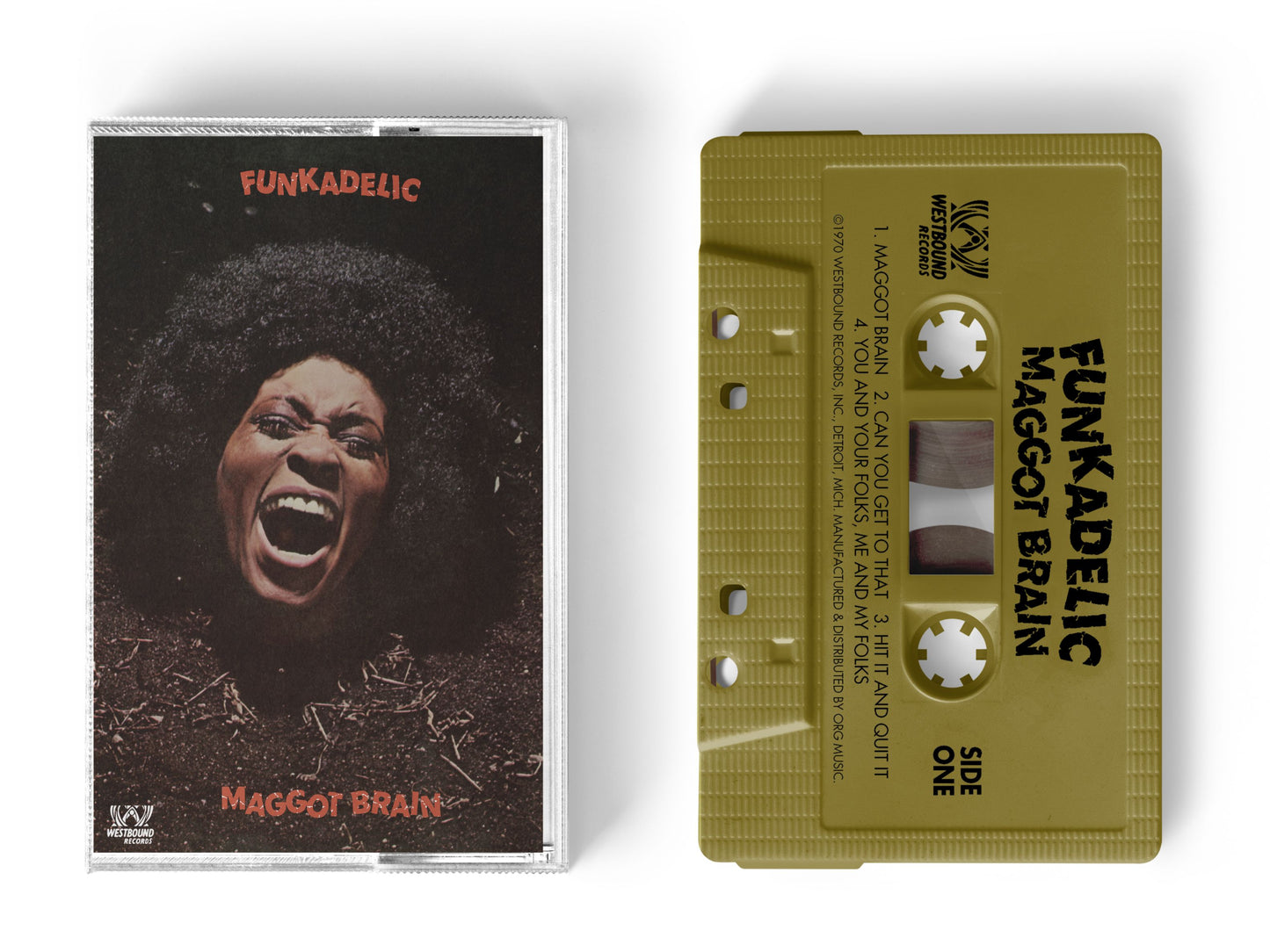 Funkadelic - (PRESALE 9/11/26) Maggot Brain (GOLD CASSETTE ORG ORGM2329CASS 2026) | Mint (M) Mint (M) - FUNK *NEW*