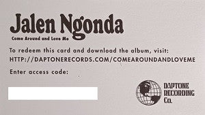 Jalen N'Gonda - Come Around And Love Me | Mint (M) Mint (M) - FUNK *NEW*