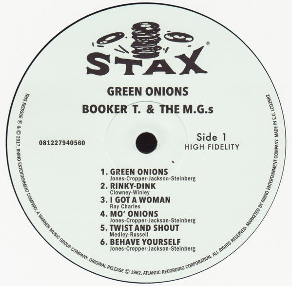 Green Onions (VINYL) | - FUNK *NEW*