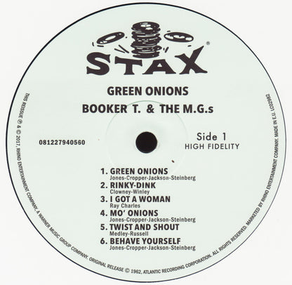 Green Onions (VINYL) | - FUNK *NEW*