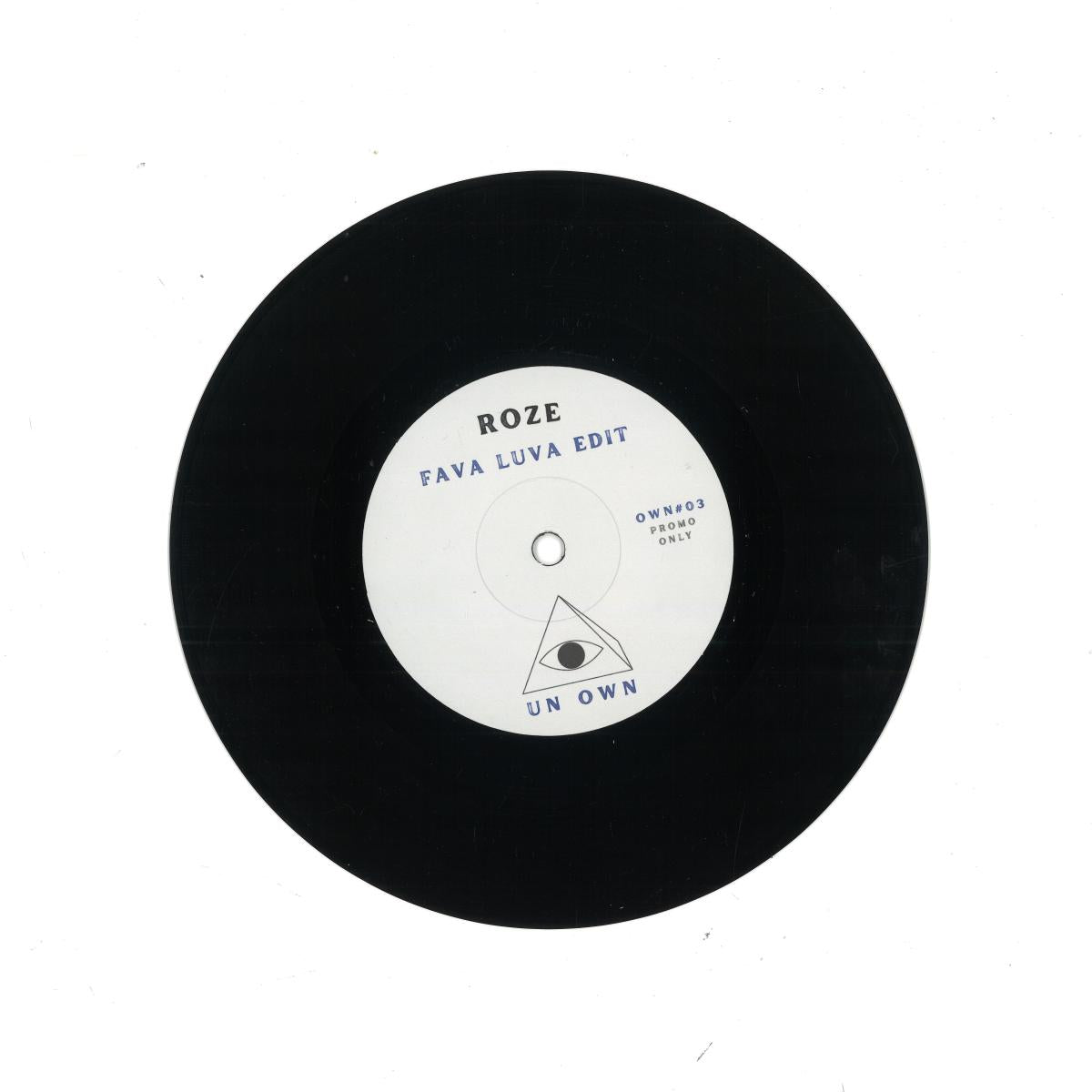 Fava Luva - Roze / Fishy (VINYL 7" Un Own) | NEW Mint (M) Mint (M) - FUNK *NEW*