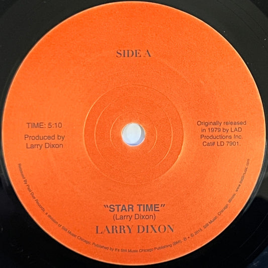 Larry Dixon - Star Time (VINYL 7" Past Due LD-7901) | - FUNK *NEW*