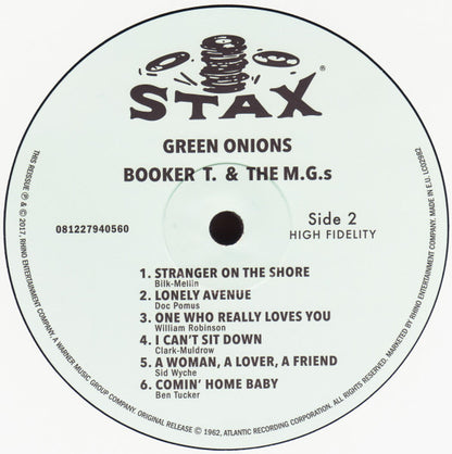 Green Onions (VINYL) | - FUNK *NEW*