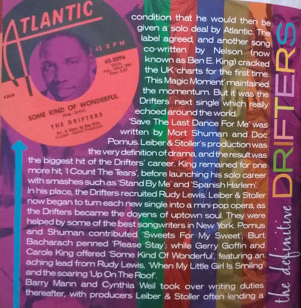The Definitive Drifters *CD* | Mint (M) Mint (M)