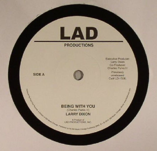 Larry Dixon - Being With You / Feelings (Feel So Fine)(VINYL 7" Past Due LD-1508) | - FUNK *NEW*