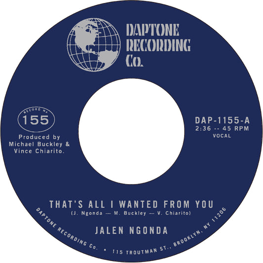 Ngonda, Jalen - That's All I Wanted from You b/w So Glad I Found You | - FUNK/R&B *NEW*