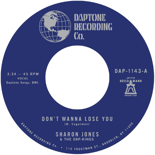 Sharon Jones & The Dap Kings - Don't Want To Lose You b/w Don't Give A Friend A Number (7'' VINYL) | - FUNK/R&B *NEW*