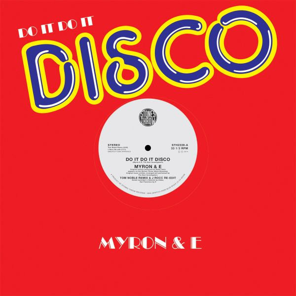 Myron & E - Do It Do It Disco - 12" (Vinyl) | - FUNK/R&B *NEW*