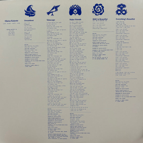 Love Heart Cheat Code (BLUE VINYL) | Mint (M) Mint (M) - FUNK/JAZZ *SEALED/COLOR*