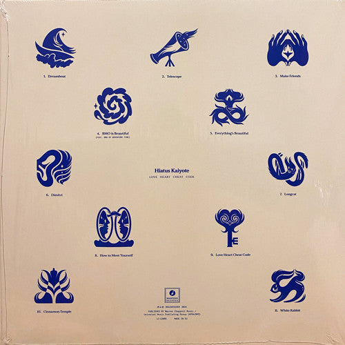 Love Heart Cheat Code (BLUE VINYL) | Mint (M) Mint (M) - FUNK/JAZZ *SEALED/COLOR*