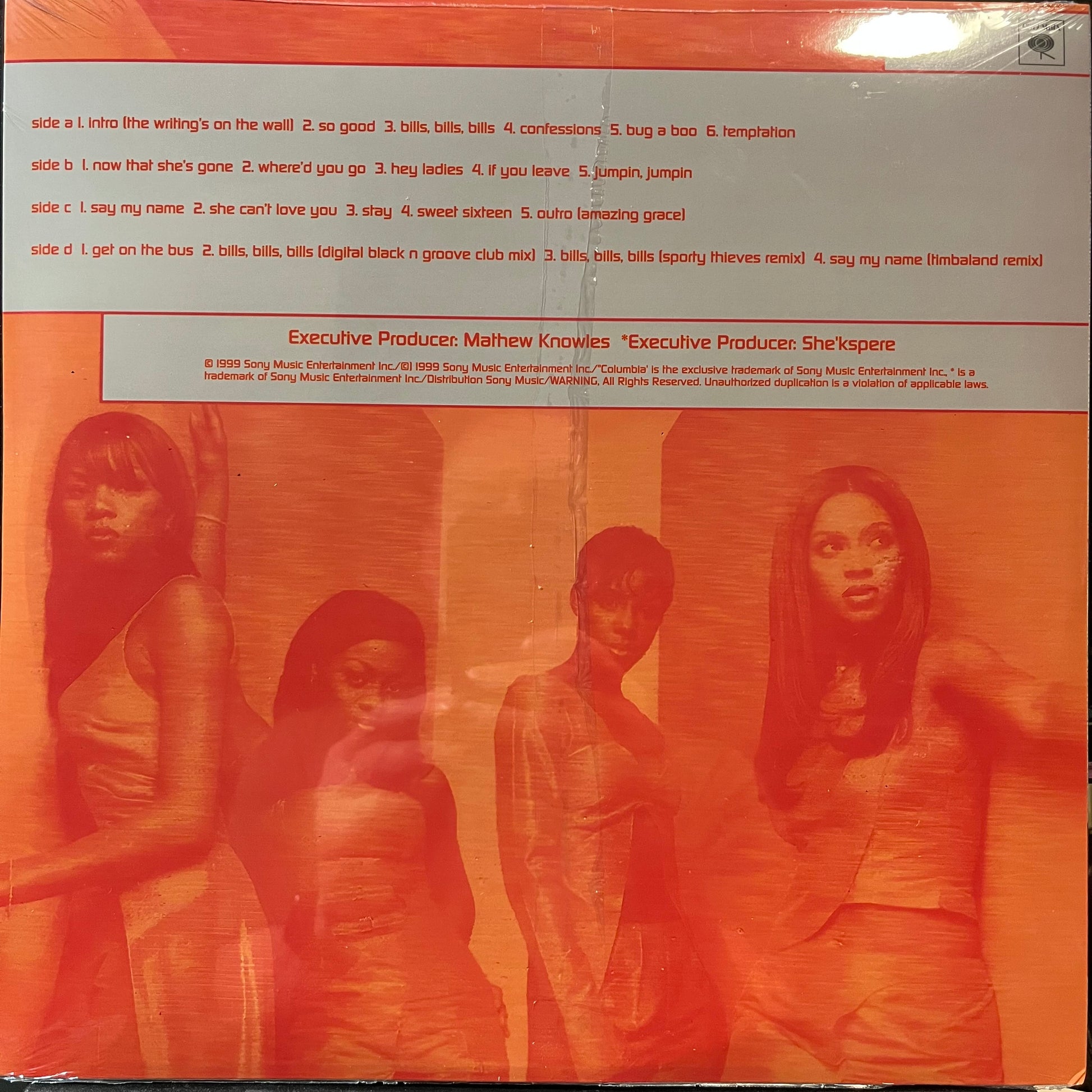 Destiny's Child - The Writing's On The Wall (2xVINYL - PROMO) | Mint (M) Mint (M) - FUNK/R&B *SEALED*