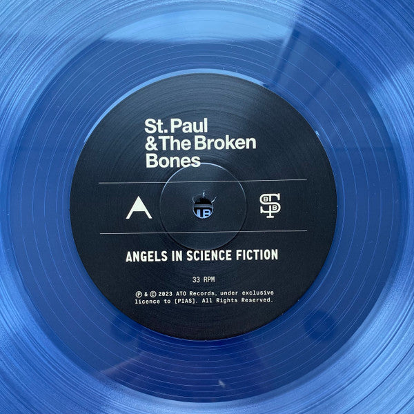 St. Paul & The Broken Bones - Angels In Science Fiction (CLEAR VINYL LP) | USED - FUNK/R&B / USED *NEAR MINT*