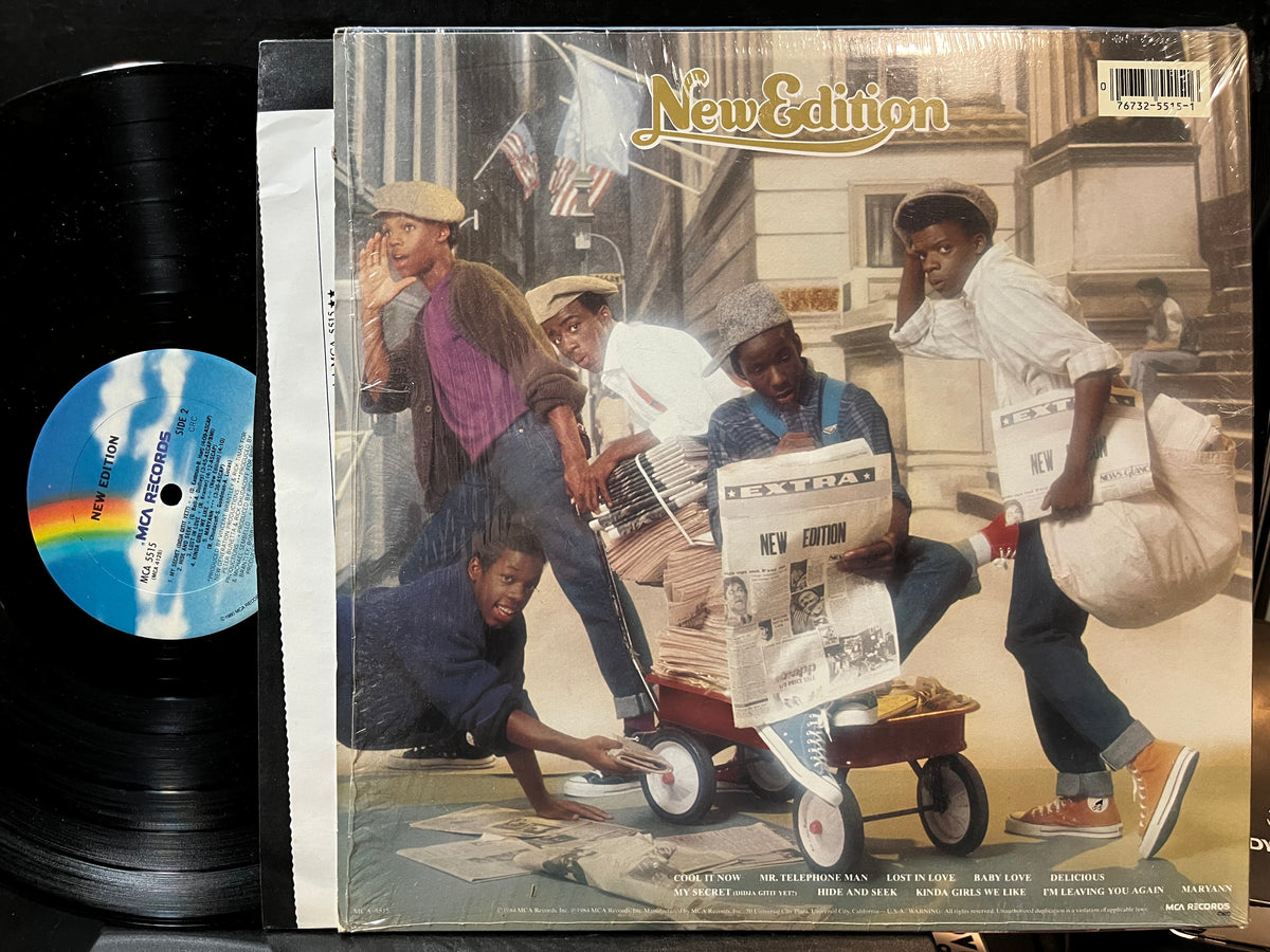 New Edition - New Edition (VINYL LP) | USED Near Mint (NM or M-) Near Mint (NM or M-) - FUNK/R&B / USED *NEAR MINT*