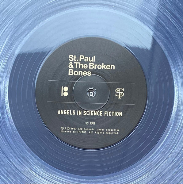 St. Paul & The Broken Bones - Angels In Science Fiction (CLEAR VINYL LP) | USED - FUNK/R&B / USED *NEAR MINT*