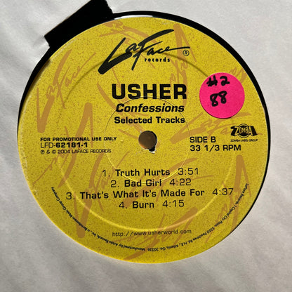 Usher - Confessions (Selected Tracks)(VINYL LP) | USED Very Good Plus (VG+) Excellent (EX) FUNK/R&B
