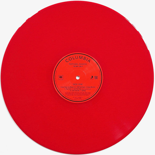 Raphael Saadiq - The Way I See It (OPAQUE RED VINYL LP) | NEW - FUNK *SEALED/COLOR*