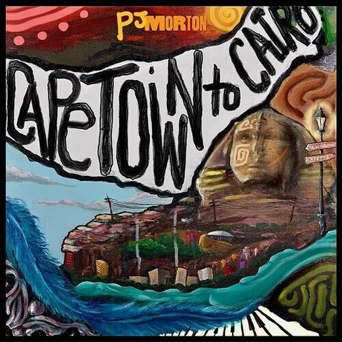PJ Morton - Cape Town to Cairo (GREEN MARBLE VINYL) | Mint (M) Mint (M) - FUNK *SEALED/COLOR*