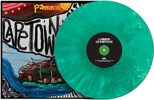 PJ Morton - Cape Town to Cairo (GREEN MARBLE VINYL) | Mint (M) Mint (M) - FUNK *SEALED/COLOR*