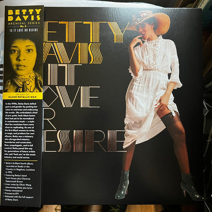 Is It Love Or Desire (SILVER VINYL) | Mint (M) Mint (M) - FUNK *SEALED/COLOR*