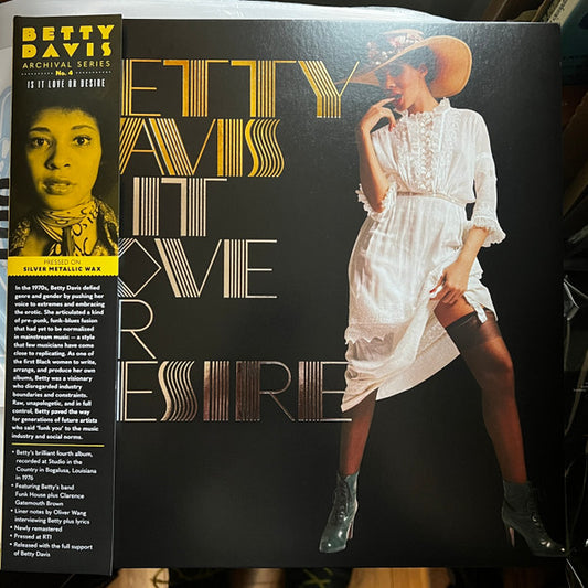 Is It Love Or Desire (SILVER VINYL) | Mint (M) Mint (M) - FUNK *SEALED/COLOR*