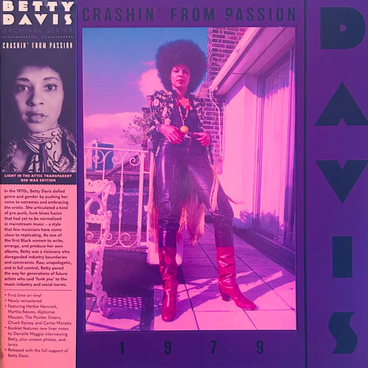 Crashin' From Passion (TRANSPARENT RED VINYL) | Mint (M) Mint (M) - FUNK *SEALED/COLOR*