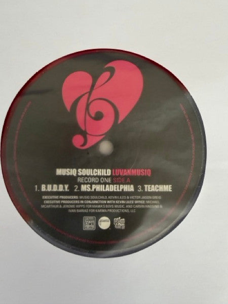 Musiq Soulchild - Luvanmusiq (RED & CLEAR SPARKLED VINYL 2xLP Get On Down GET52778 2026) | - FUNK *SEALED/COLOR*