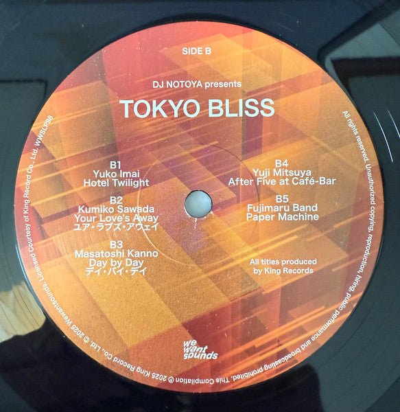 Tokyo Bliss (Japanese Funk, Boogie And City Pop From King Records 1974-88)(VINYL) | Mint (M) Mint (M) - FUNK *SEALED*