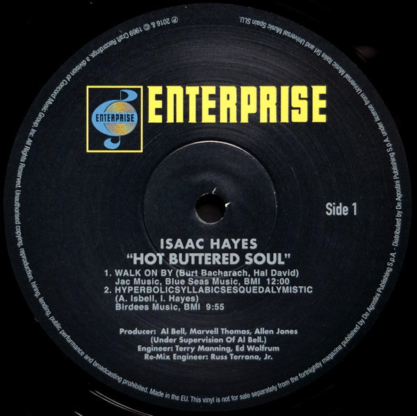 Hot Buttered Soul (VINYL) | - FUNK *SEALED*