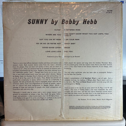 Bobby Hebb - Sunny (VINYL) | Mint (M) Excellent+ (EX+) - FUNK *SEALED*