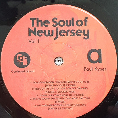 The Soul Of New Jersey Vol.1 (VINYL) | Mint (M) Mint (M) - FUNK *SEALED*