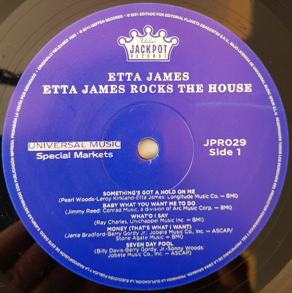 Etta James Rocks The House (VINYL) | - FUNK *SEALED*