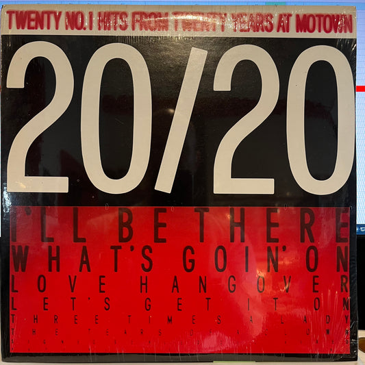 20/20 Twenty No.1 Hits From Twenty Years At Motown *SEALED* | Mint (M) Near Mint (NM)