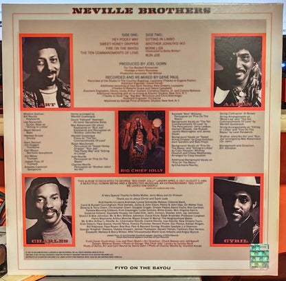 The Neville Brothers - Fiyo On The Bayou (VINYL - ITALY 2024) | Mint (M) Mint (M) - FUNK *SEALED*