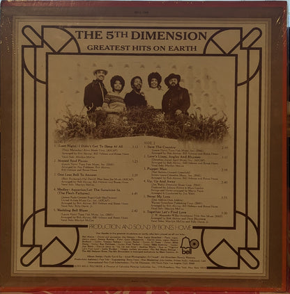 The Fifth Dimension - The Greatest Hits On Earth *SEALED* | Mint (M) Mint (M) - FUNK *SEALED*