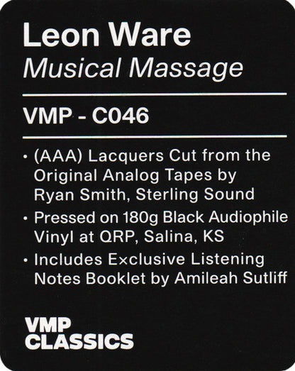 Musical Massage (VINYL / VMP) | Mint (M) Mint (M) - FUNK *SEALED*