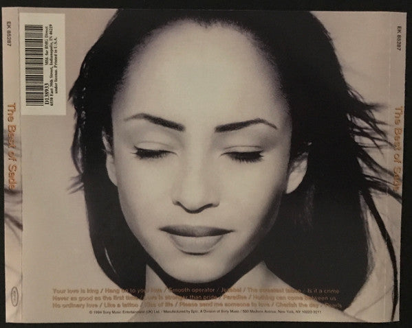 The Best Of Sade (CD) | Mint (M) Mint (M) - FUNK *SEALED*