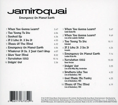 Jamiroquai - Emergency On Planet Earth (CD) | NEW - FUNK *SEALED*