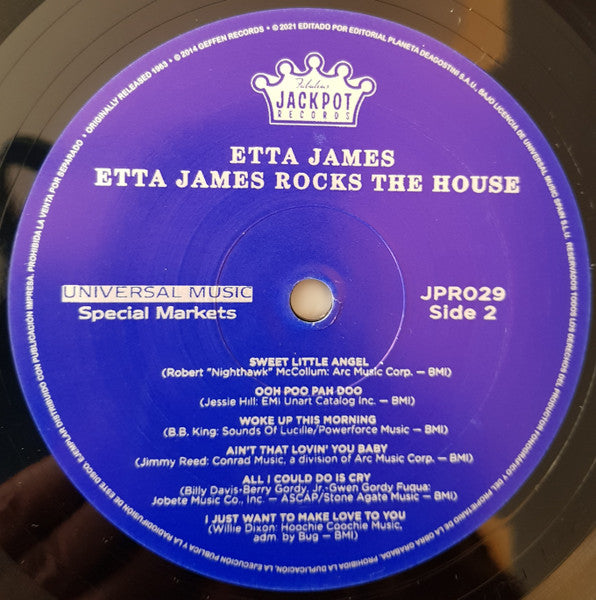 Etta James Rocks The House (VINYL) | - FUNK *SEALED*