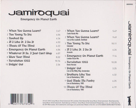 Jamiroquai - Emergency On Planet Earth (2xCD) | NEW - FUNK *SEALED*