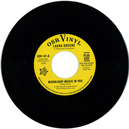 Laura Greene / Peggy March - (PRESALE 08/04/26) Moonlight Music And You / If You Loved Me (VINYL 7" Outta Sight OSV147) | NEW Mint (M) Mint (M) - FUNK/SOUL *NEW/45*