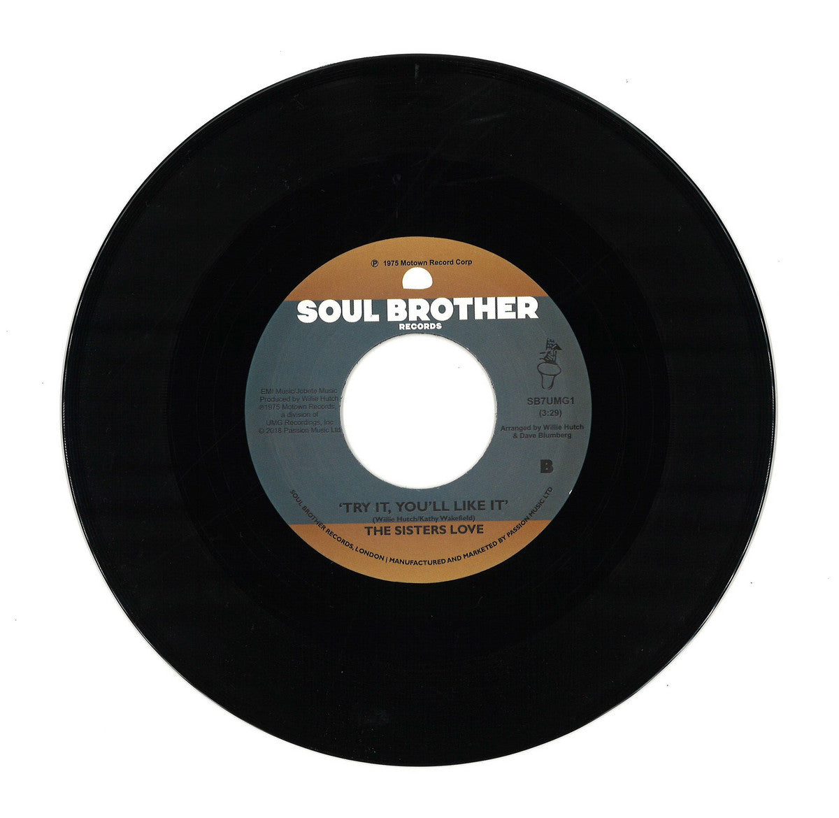The Sisters Love - Give Me Your Love / Try It, You'll Like It (VINYL 7" Soul Brother Records SB7UMG1) | NEW Mint (M) Mint (M) - FUNK/SOUL *NEW/45*