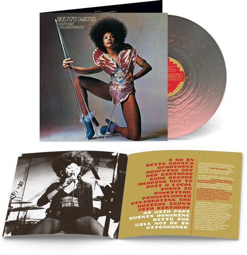 Betty Davis - (PRESALE 7/10/26) They Say I'm Different (BOOKLET COLORED VINYL) | - FUNK/SOUL *NEW/COLOR*