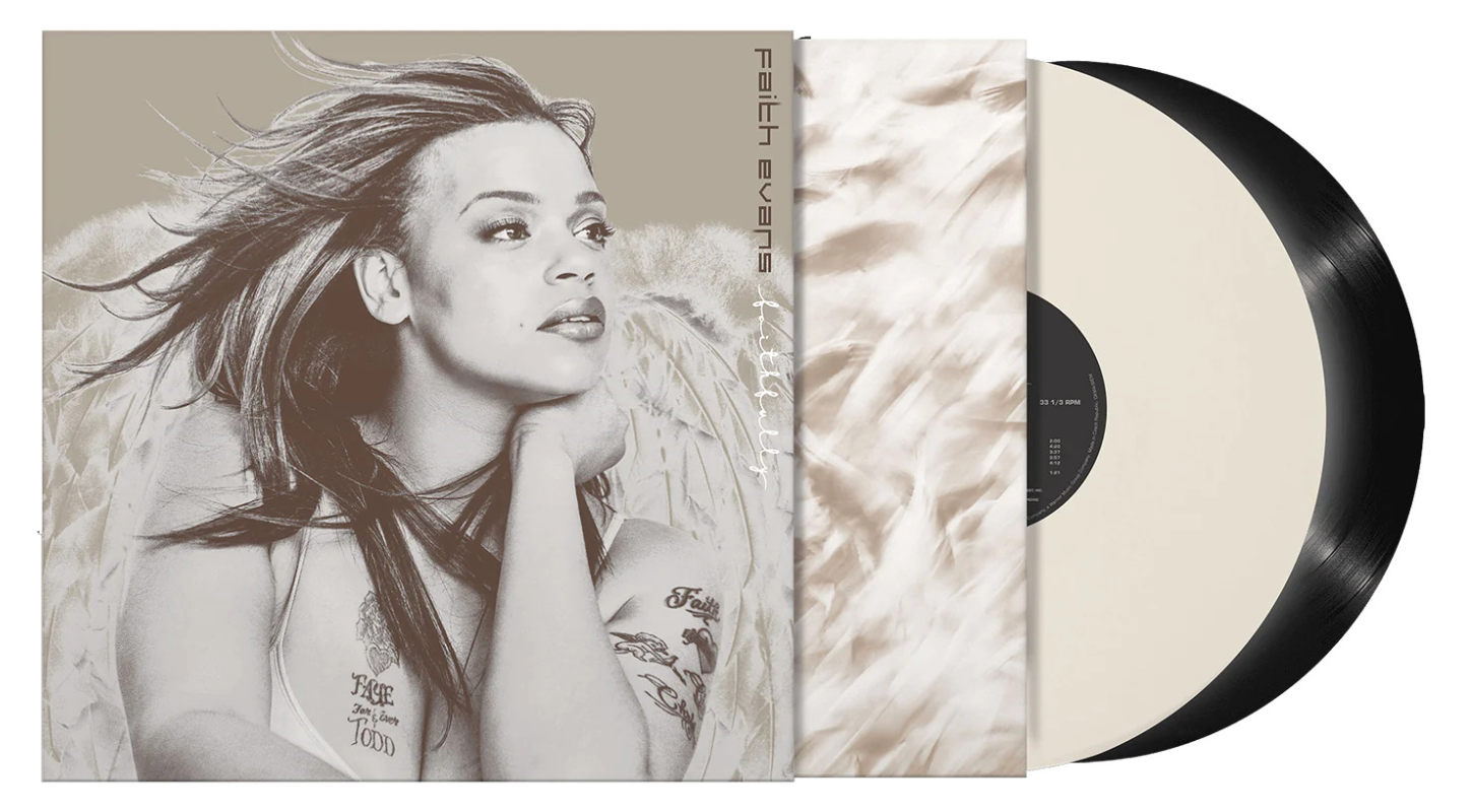 Faith Evans - Faithfully (Black & White Split VINYL 2xLP) | NEW - FUNK/SOUL *NEW/COLOR*