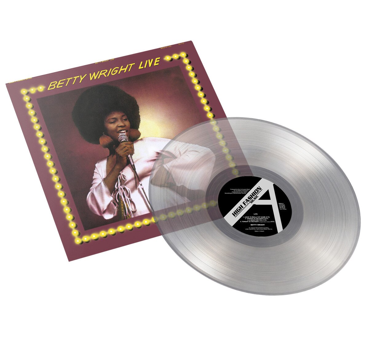 Betty Wright - (PRESALE 10/2/26) Betty Wright Live! (MOV CRYSTAL CLEAR VINYL LP) | NEW - FUNK/SOUL *NEW/COLOR*